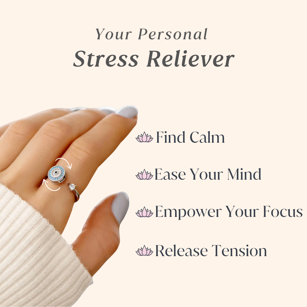 Serenity Fidget Ring | 925 Sterling Silver
