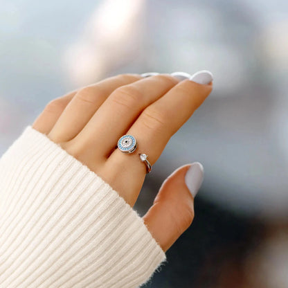 Serenity Fidget Ring | 925 Sterling Silver
